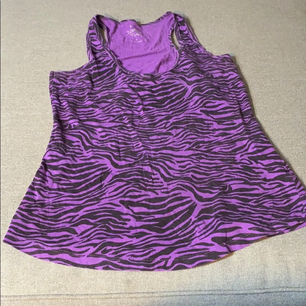 Racerback Purple Tank Top